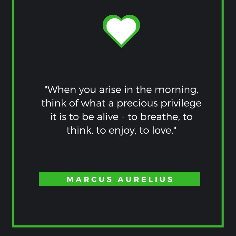 Motivational quote by Marcus Aurelius